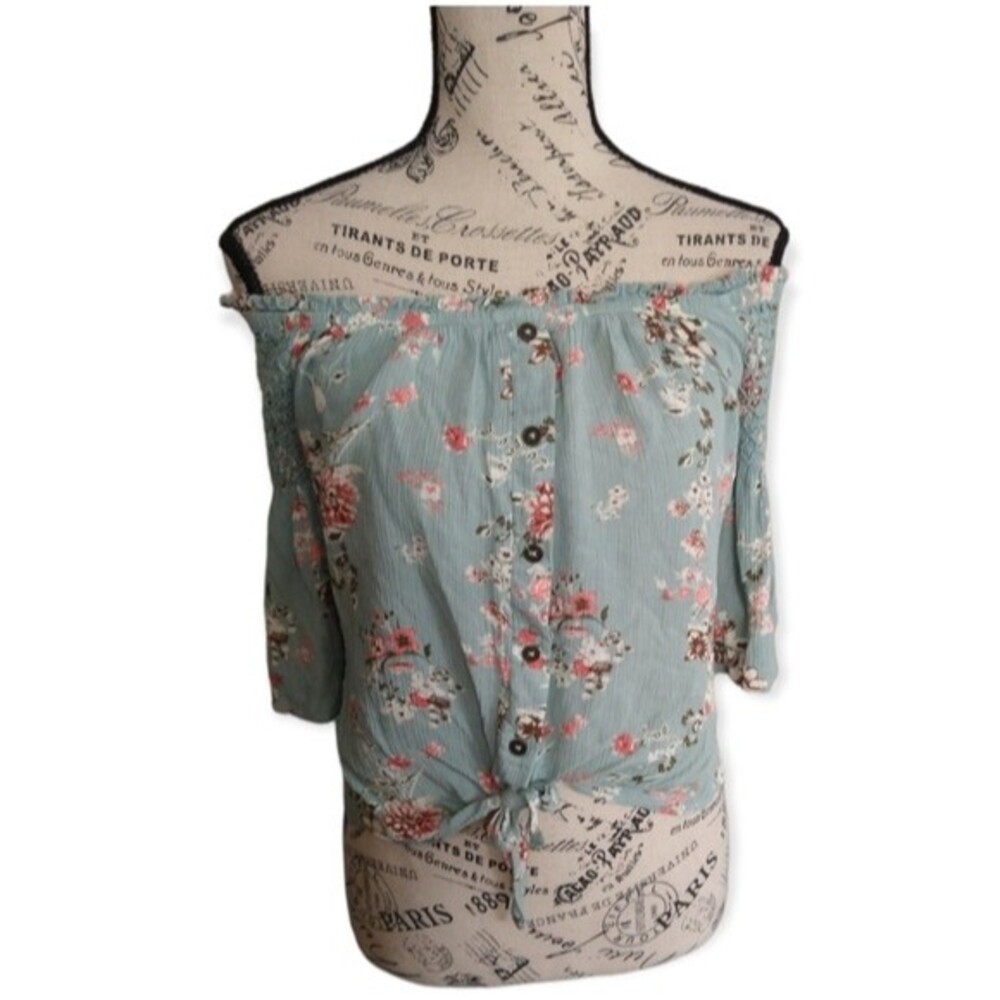 Jolt small off the shoulder flared top